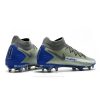 Nike Phantom Generative Texture Elite DF FG Plata Azul